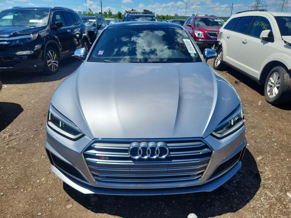 2018 Audi S5 მანქანა იყიდება აუქციონზე, vin: WAUB4CF55JA012347, აუქციონის ნომერი: 56929066