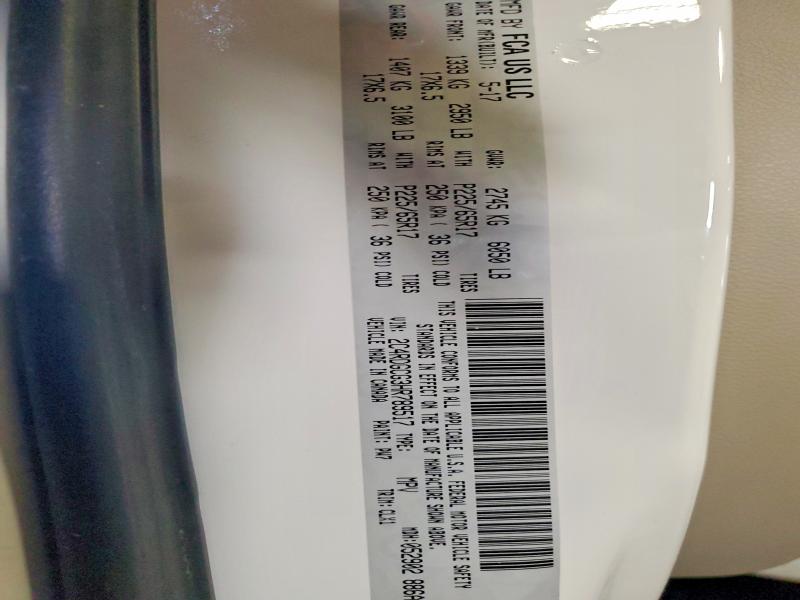 Aukcja sprzedaży 2017 Dodge Grand Caravan, vin: 2C4RDGCG3HR789517, numer aukcji: 58350836