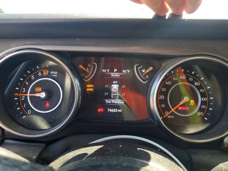 55495526 :رقم المزاد ، 1C4HJXDG1KW691460 vin ، 2019 Jeep Wrangler Unlimited مزاد بيع