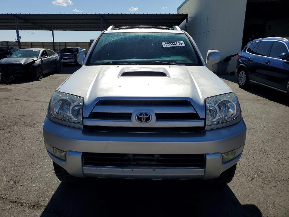 55633746 :رقم المزاد ، JTEBU14R758035120 vin ، 2005 Toyota 4runner مزاد بيع