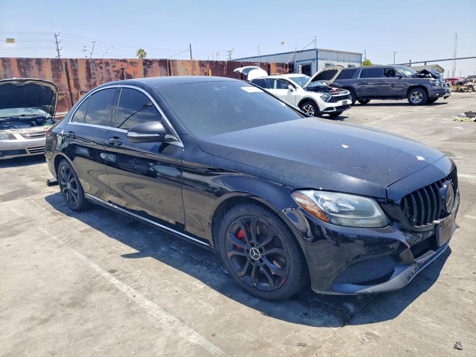 2017 Mercedes-benz C მანქანა იყიდება აუქციონზე, vin: 55SWF4JBXHU204574, აუქციონის ნომერი: 58964576