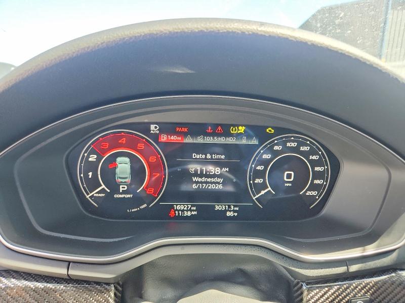 57688936 :رقم المزاد ، WUAAWCF50PA901268 vin ، 2023 Audi Rs5 مزاد بيع