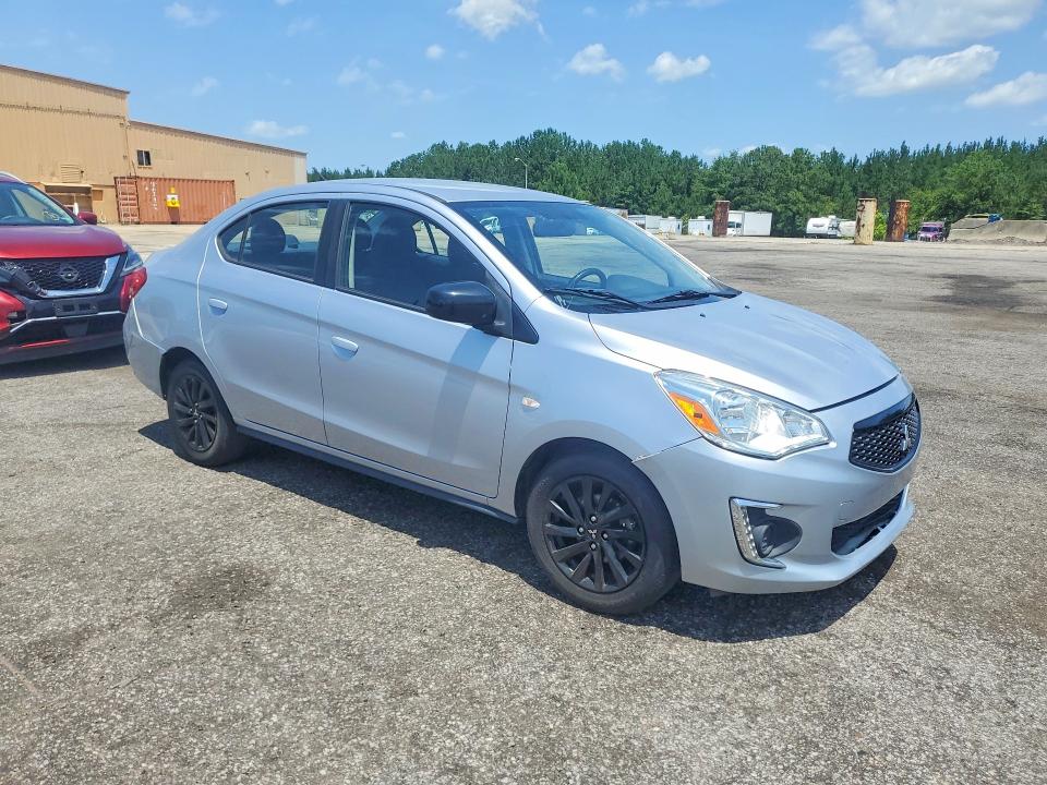 59554016 :رقم المزاد ، ML32F4FJ1LHF01179 vin ، 2020 Mitsubishi Mirage مزاد بيع