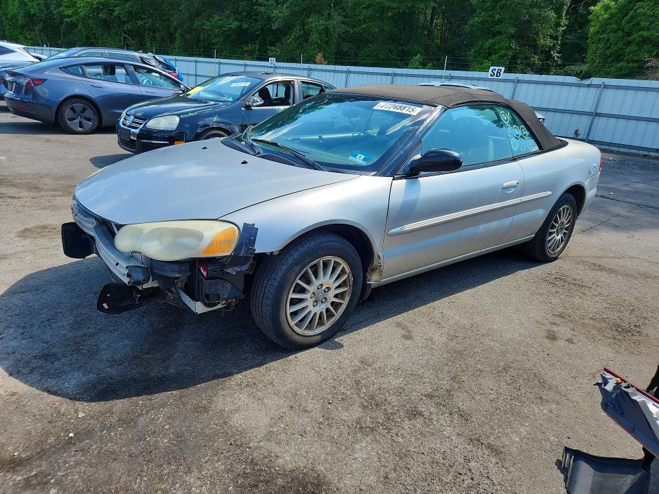 2005 Chrysler Sebring მანქანა იყიდება აუქციონზე, vin: 1C3EL55RX5N633749, აუქციონის ნომერი: 77248815