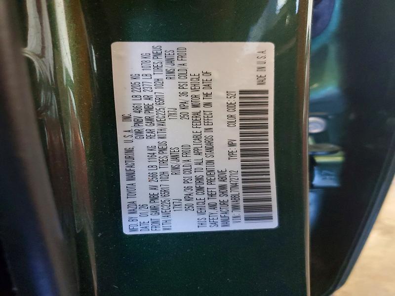 56091186 :رقم المزاد ، 7MMVABBL7TN472712 vin ، 2026 Mazda Cx-50 مزاد بيع