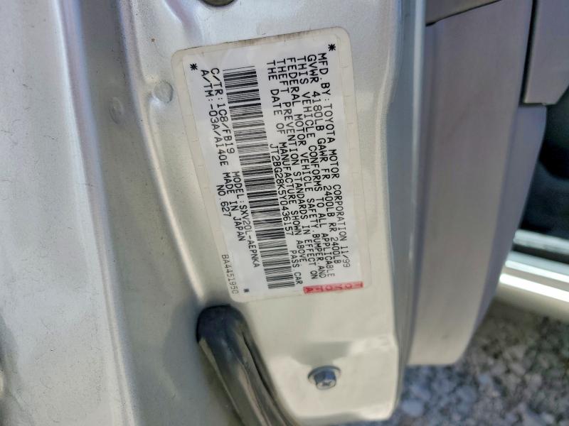 Продаж на аукціоні авто 2000 Toyota Camry, vin: JT2BG28K5Y0436157, номер лоту: 85621885