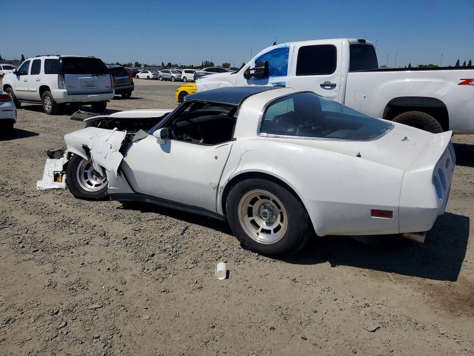 1981 Chevrolet Corvette მანქანა იყიდება აუქციონზე, vin: 1G1AY8760BS416278, აუქციონის ნომერი: 57512906