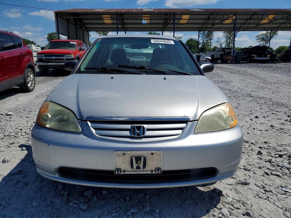 Продаж на аукціоні авто 2002 Honda Civic, vin: 2HGES15652H544755, номер лоту: 56044826