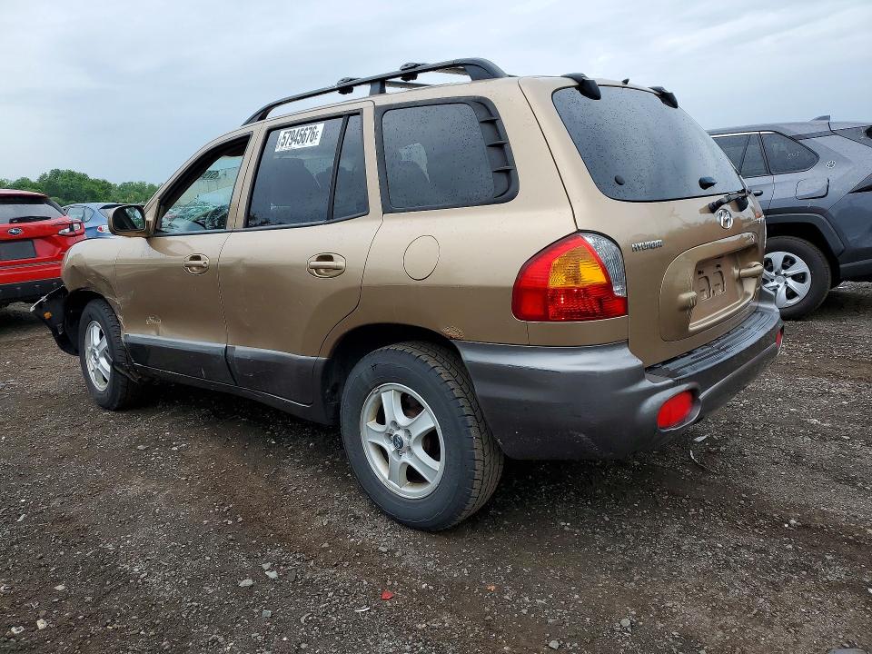 2004 Hyundai Santa Fe მანქანა იყიდება აუქციონზე, vin: KM8SB12B14U713197, აუქციონის ნომერი: 57945676