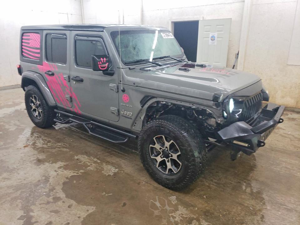 Aukcja sprzedaży 2018 Jeep Wrangler Unlimited, vin: 1C4HJXEN4JW237053, numer aukcji: 57599476