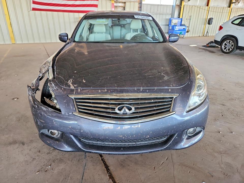 2012 Infiniti G25 Sedan მანქანა იყიდება აუქციონზე, vin: JN1DV6APXCM700027, აუქციონის ნომერი: 59104506