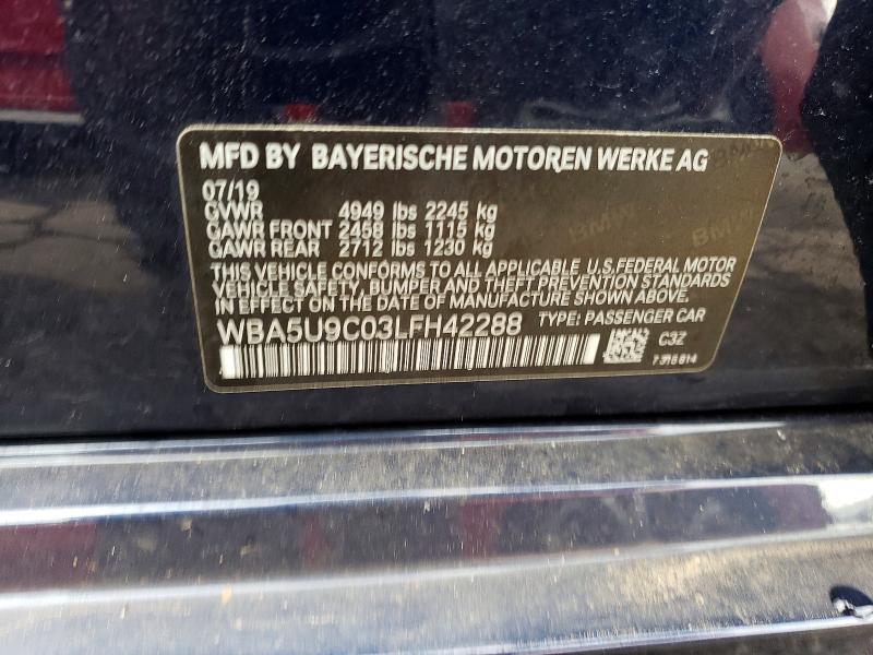 Продаж на аукціоні авто 2020 Bmw M340xi, vin: WBA5U9C03LFH42288, номер лоту: 58434976