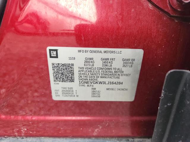 Продажа на аукционе авто 2020 Chevrolet Traverse, vin: 1GNEVGKW3LJ164284, номер лота: 57050806
