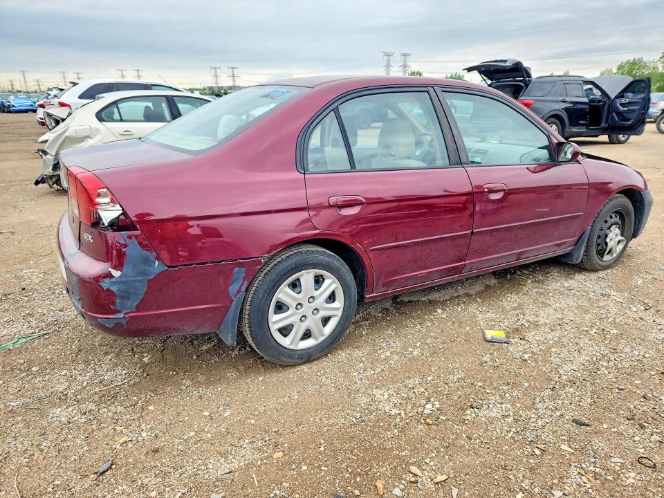 54548236 :رقم المزاد ، 1HGES26783L006861 vin ، 2003 Honda Civic مزاد بيع