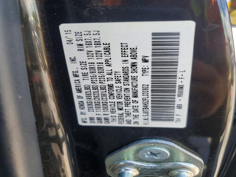 58636696 :رقم المزاد ، 5J8TB4H52FL030902 vin ، 2015 Acura Rdx مزاد بيع