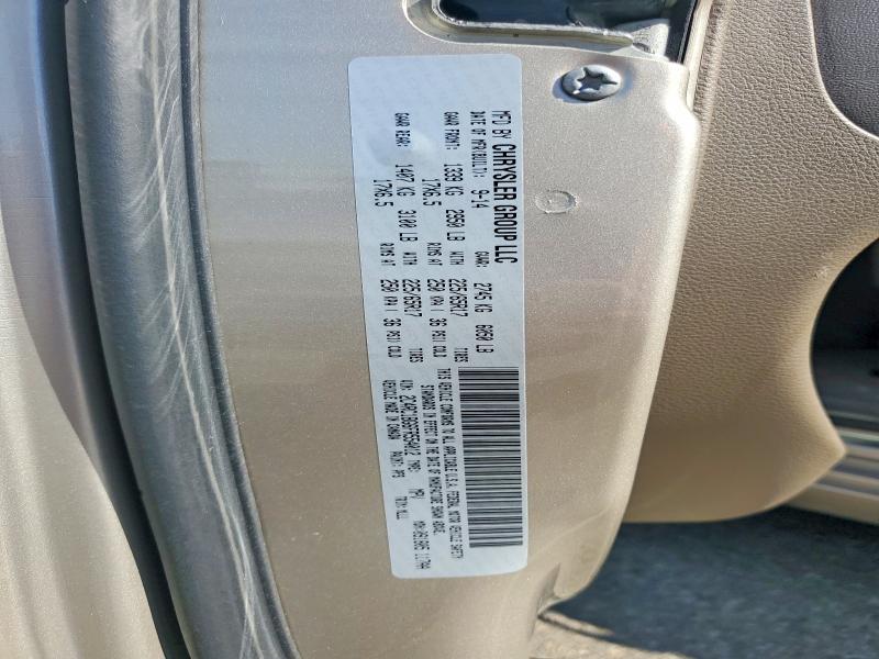Продажа на аукционе авто 2015 Chrysler Town & Country, vin: 2C4RC1BG6FR554012, номер лота: 57611176