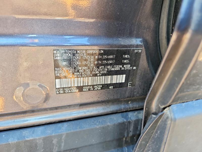 Aukcja sprzedaży 2020 Toyota Rav4, vin: JTMF1RFV6LD067374, numer aukcji: 58536536