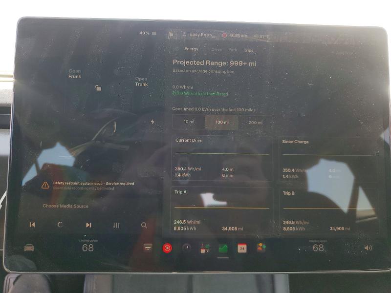 Aukcja sprzedaży 2024 Tesla Model 3, vin: 5YJ3E1EA7RF824727, numer aukcji: 54465116