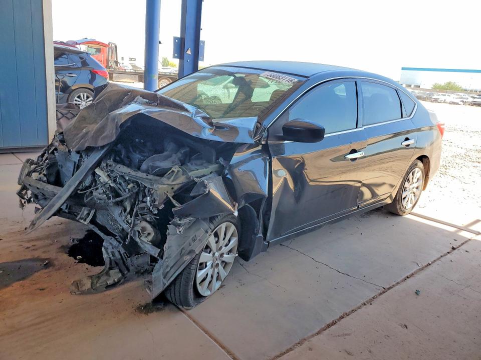 56083116 :رقم المزاد ، 3N1AB7AP5HL710564 vin ، 2017 Nissan Sentra مزاد بيع