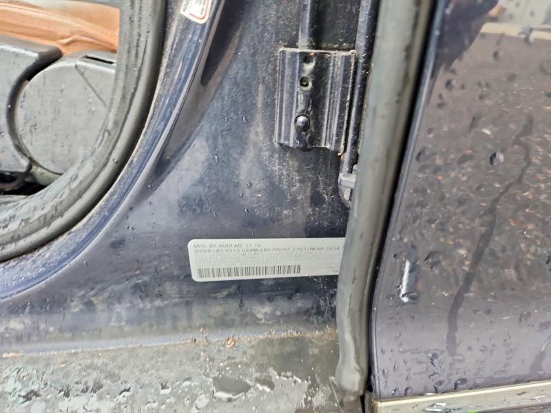 2011 Audi A6 მანქანა იყიდება აუქციონზე, vin: WAUKGAFB6BN041271, აუქციონის ნომერი: 58062216