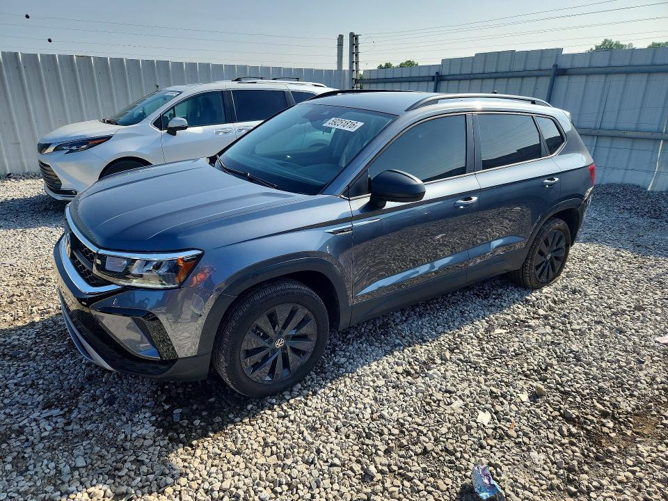 2022 Volkswagen Taos მანქანა იყიდება აუქციონზე, vin: 3VVDX7B20NM059575, აუქციონის ნომერი: 59251816