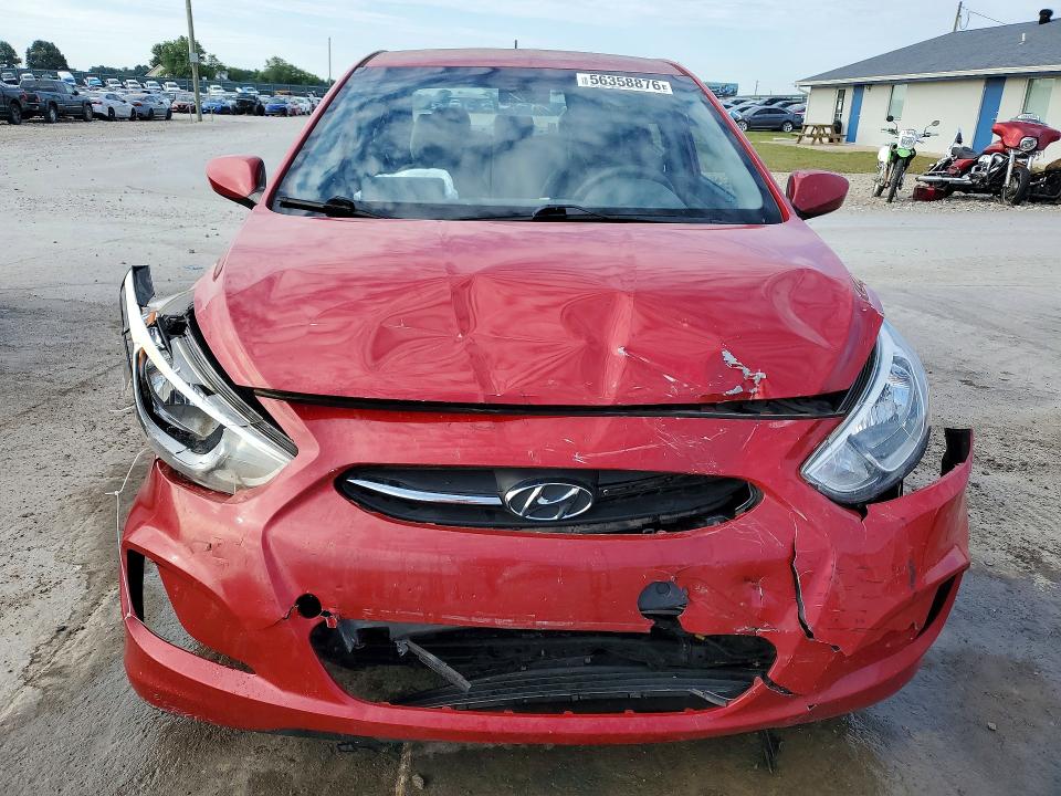 56358876 :رقم المزاد ، KMHCT4AE3FU936164 vin ، 2015 Hyundai Accent مزاد بيع