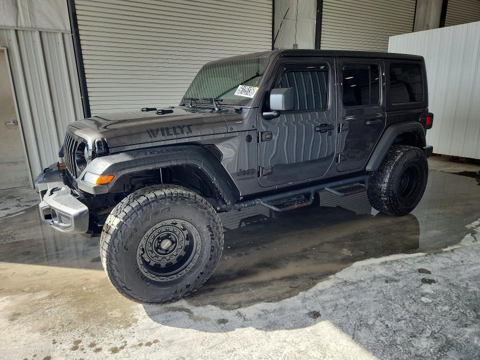 Auction sale of the 2022 Jeep Wrangler Unlimited, vin: 1C4HJXDM7NW240818, lot number: 56125136
