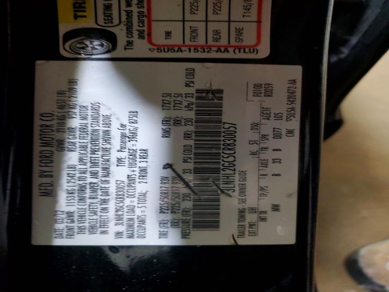 Продаж на аукціоні авто 2012 Lincoln Mkz, vin: 3LNHL2GC5CR830057, номер лоту: 59090416