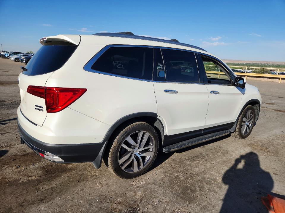 Продаж на аукціоні авто 2017 Honda Pilot, vin: 5FNYF6H9XHB074806, номер лоту: 58393346