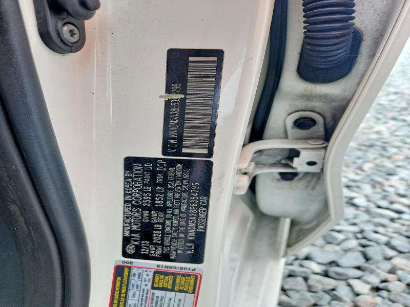 Aukcja sprzedaży 2014 Kia Rio, vin: KNADM5A38E6354796, numer aukcji: 56397836
