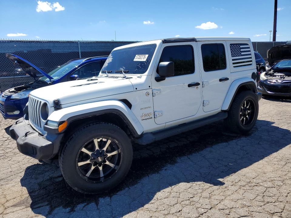 Продажа на аукционе авто 2018 Jeep Wrangler Unlimited, vin: 1C4HJXDG6JW110064, номер лота: 57352276