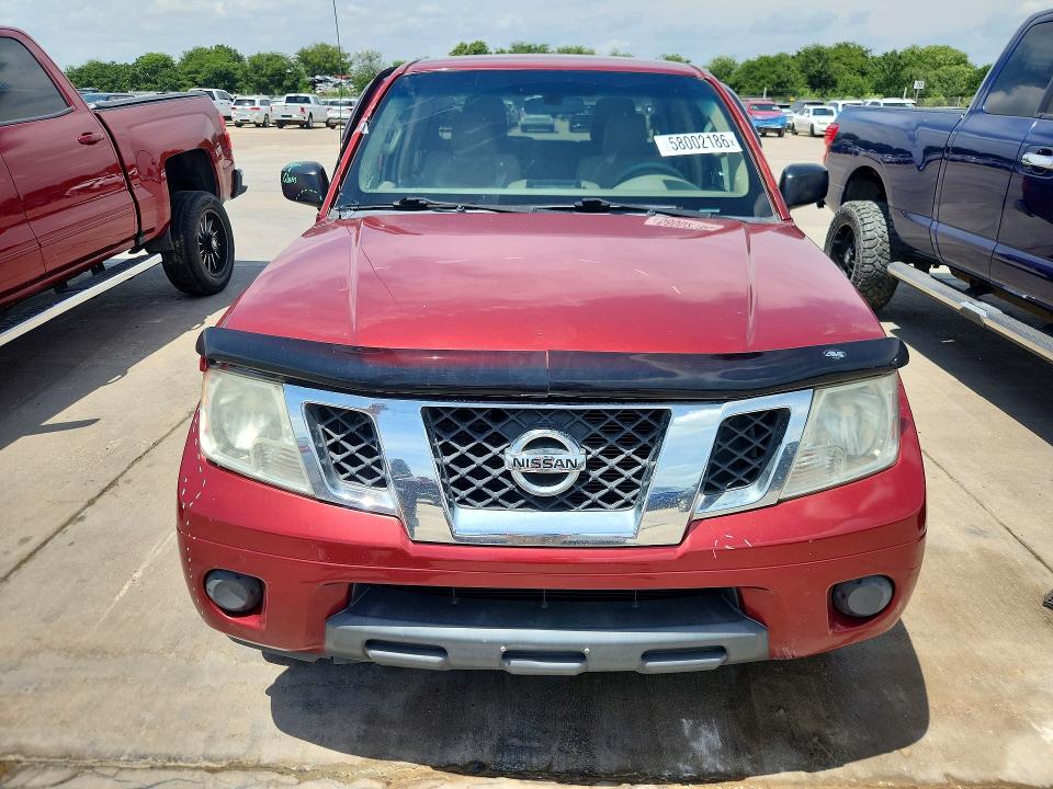 58002186 :رقم المزاد ، 1N6AD0ER6CN701095 vin ، 2012 Nissan Frontier مزاد بيع