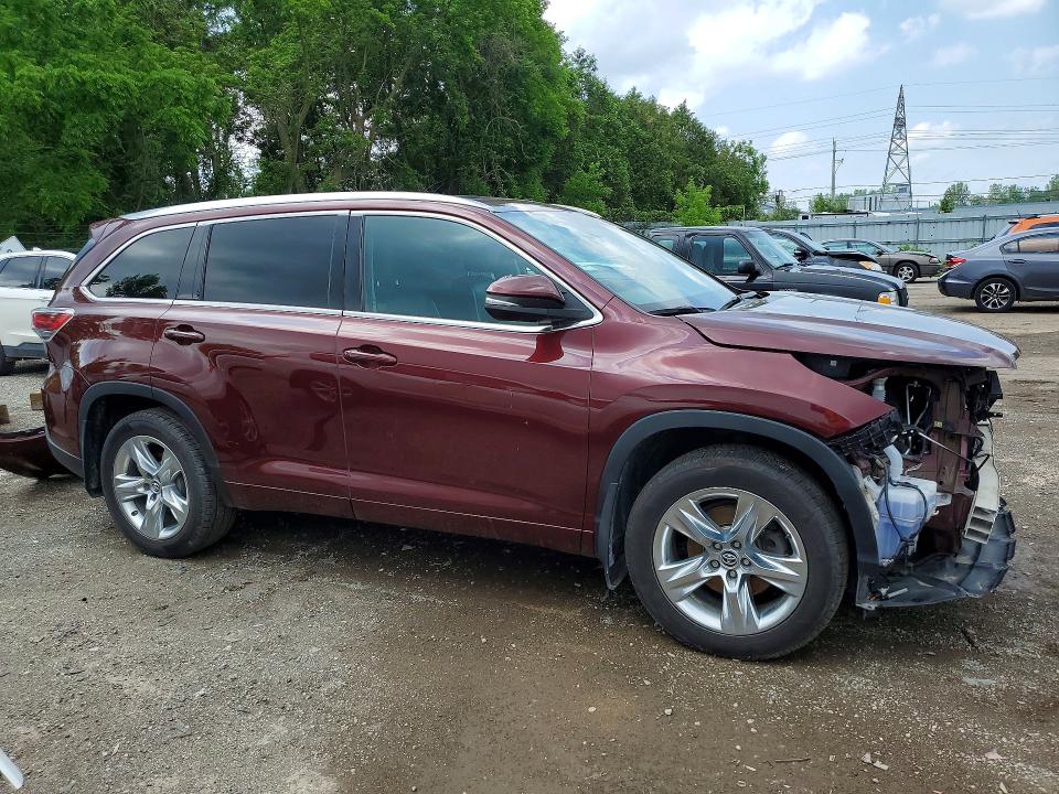 Aukcja sprzedaży 2016 Toyota Highlander, vin: 5TDDKRFHXGS226230, numer aukcji: 55593166