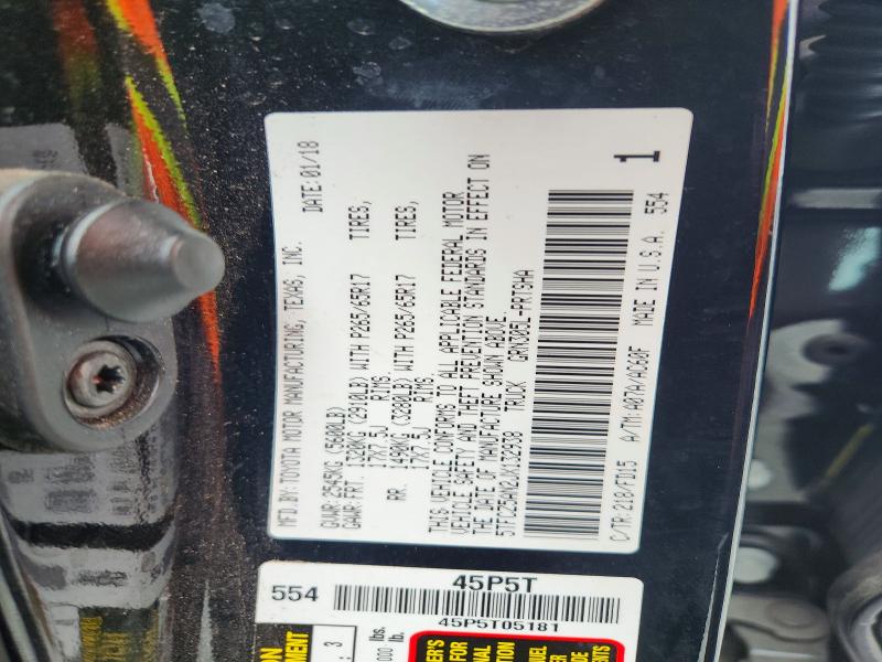 2018 Toyota Tacoma მანქანა იყიდება აუქციონზე, vin: 5TFCZ5AN2JX132938, აუქციონის ნომერი: 56257126
