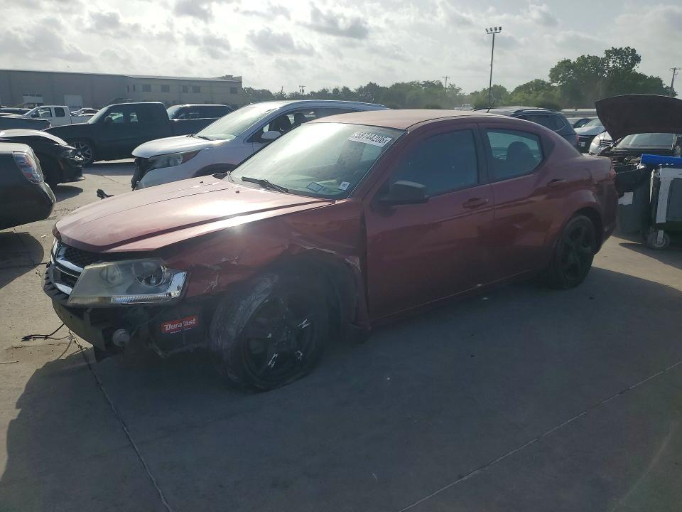 2014 Dodge Avenger მანქანა იყიდება აუქციონზე, vin: 1C3CDZAG9EN222259, აუქციონის ნომერი: 58744206