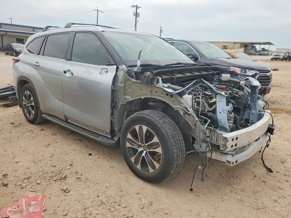 Продажа на аукционе авто 2020 Toyota Highlander, vin: 5TDGZRAH5LS019996, номер лота: 57690646