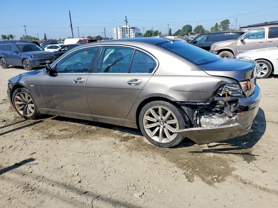 56190906 :رقم المزاد ، WBAHL83518DT11647 vin ، 2008 Bmw 750 مزاد بيع