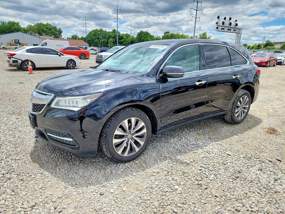 57225416 :رقم المزاد ، 5FRYD4H43EB017999 vin ، 2014 Acura Mdx مزاد بيع