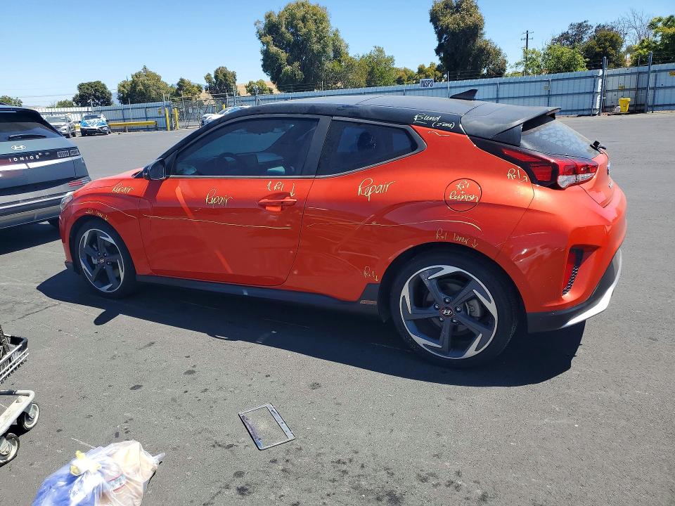 Aukcja sprzedaży 2019 Hyundai Veloster, vin: KMHTH6AB4KU014483, numer aukcji: 58748816