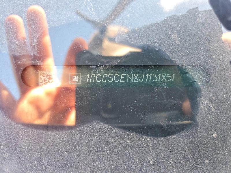 2018 Chevrolet Colorado მანქანა იყიდება აუქციონზე, vin: 1GCGSCEN8J1131851, აუქციონის ნომერი: 57030816
