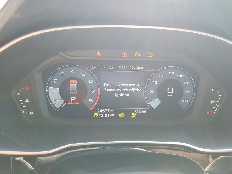 57437726 :رقم المزاد ، WA1DECF38P1140947 vin ، 2023 Audi Q3 مزاد بيع