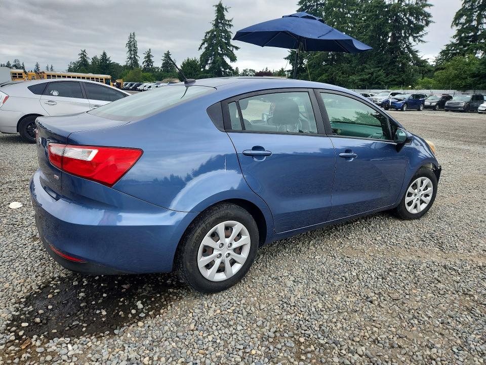59115606 :رقم المزاد ، KNADM4A35G6691553 vin ، 2016 Kia Rio مزاد بيع