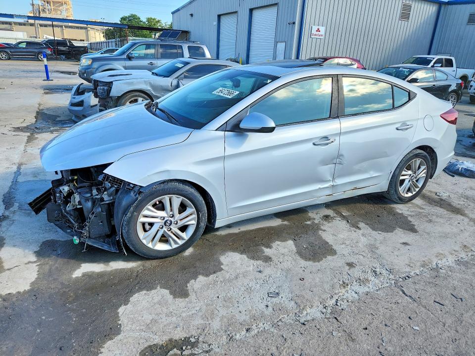 2019 Hyundai Elantra მანქანა იყიდება აუქციონზე, vin: KMHD84LF0KU764262, აუქციონის ნომერი: 56472666