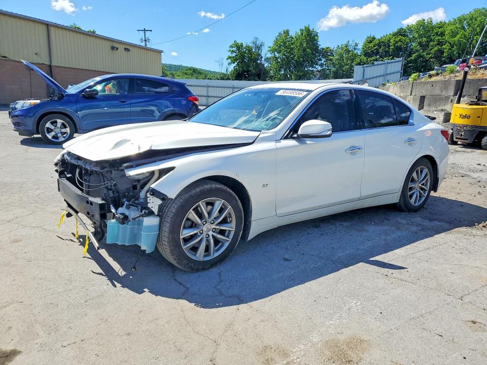 56498556 :رقم المزاد ، JN1BV7AR0EM696765 vin ، 2014 Infiniti Q50 مزاد بيع