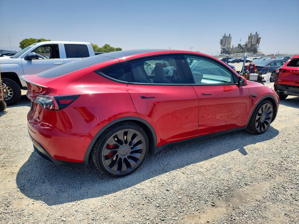Продажа на аукционе авто 2022 Tesla Model Y, vin: 7SAYGDEF5NF390141, номер лота: 56101276