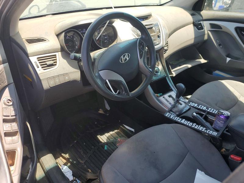 58121156 :رقم المزاد ، 5NPDH4AE4DH339753 vin ، 2013 Hyundai Elantra مزاد بيع