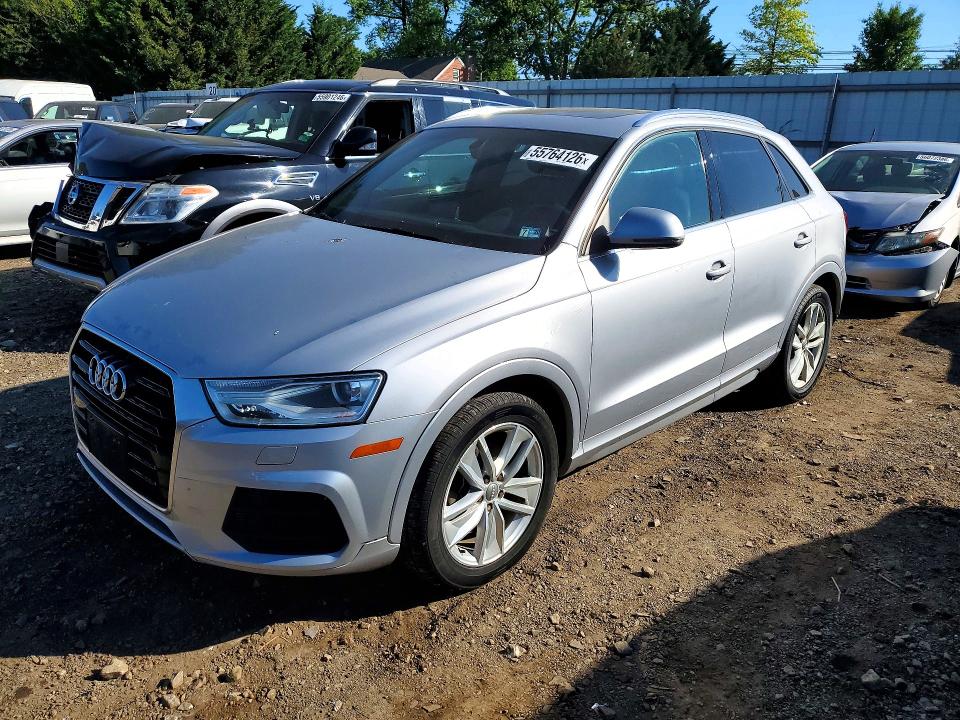 2016 Audi Q3 მანქანა იყიდება აუქციონზე, vin: WA1EFCFS5GR015494, აუქციონის ნომერი: 55764126
