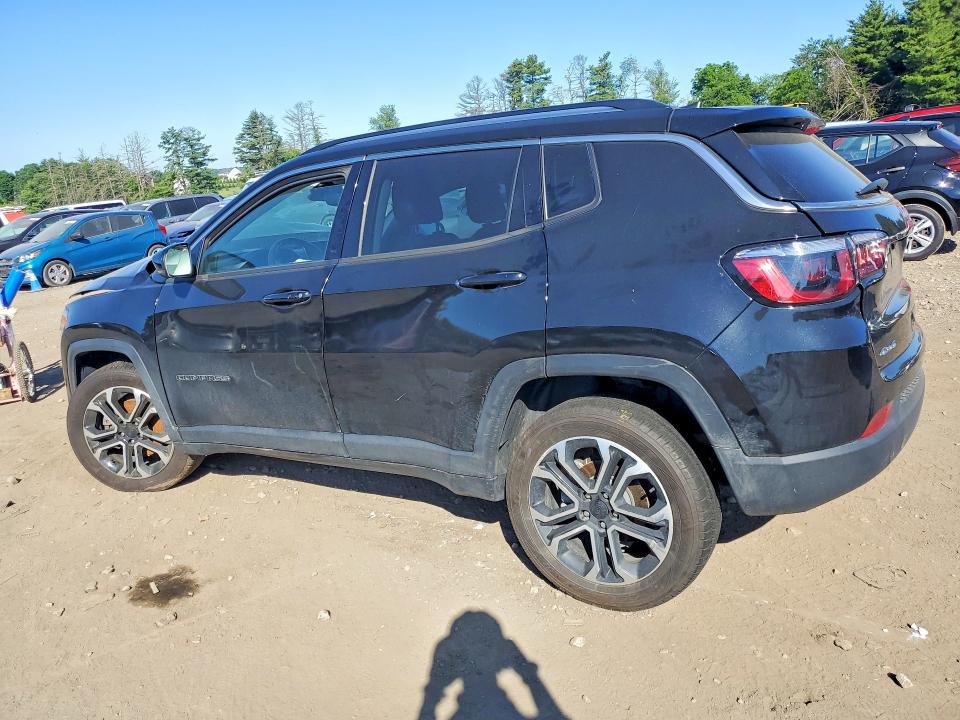 2022 Jeep Compass მანქანა იყიდება აუქციონზე, vin: 3C4NJDCB1NT227361, აუქციონის ნომერი: 55641776