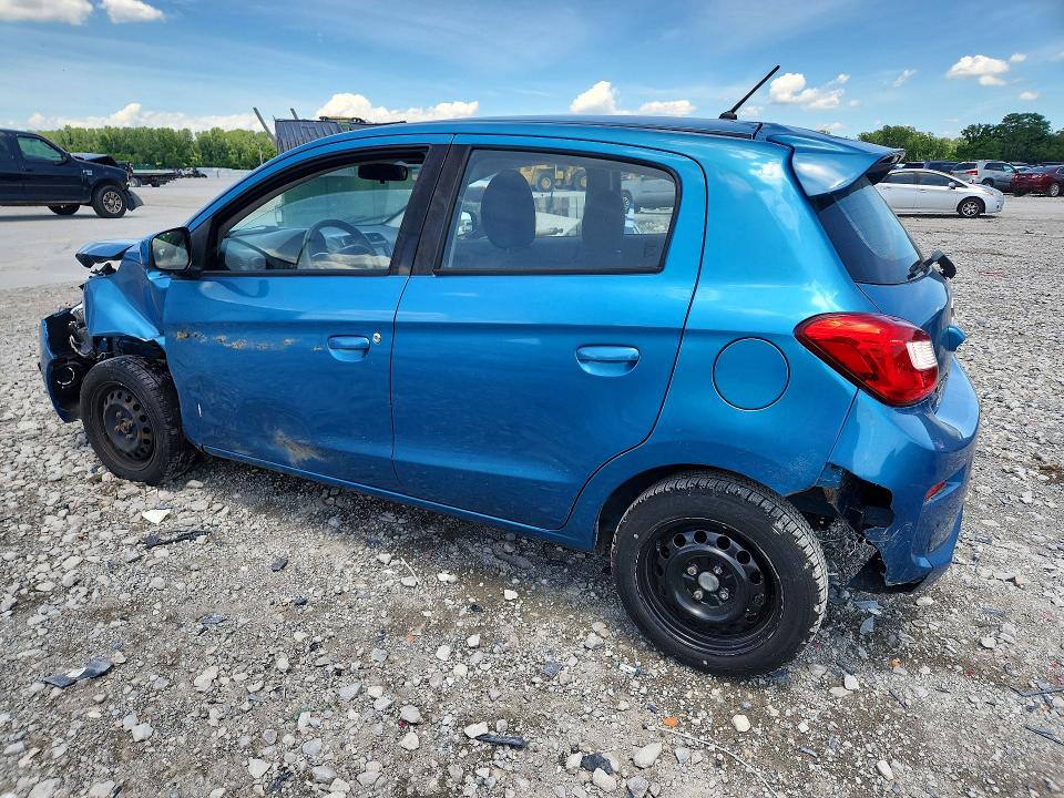2019 Mitsubishi Mirage მანქანა იყიდება აუქციონზე, vin: ML32A3HJ3KH014292, აუქციონის ნომერი: 58008126