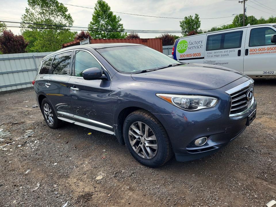 2013 Infiniti Jx35 მანქანა იყიდება აუქციონზე, vin: 5N1AL0MM8DC314228, აუქციონის ნომერი: 56826006